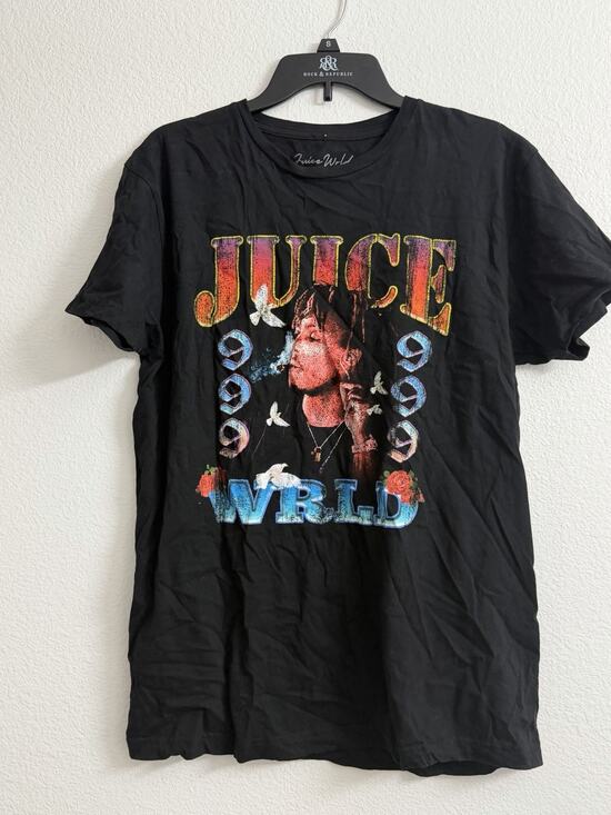 Juice Wrld Other - Juice Wrld 999 T Shirt Size L Black